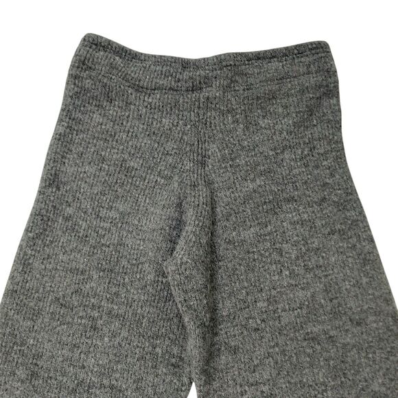 4TH Reckless Joggers Womens 6 Gray Ribbed Knitted Pull On Comfy Cozy Warm - Picture 7 of 12